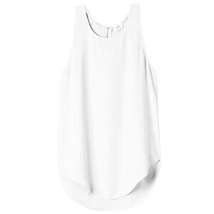 Wilfred Sèvres Sleeveless Blouse NWT New White Flowy Zip-back size S